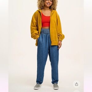 Lucy & Yak denim Alexa trousers - Large